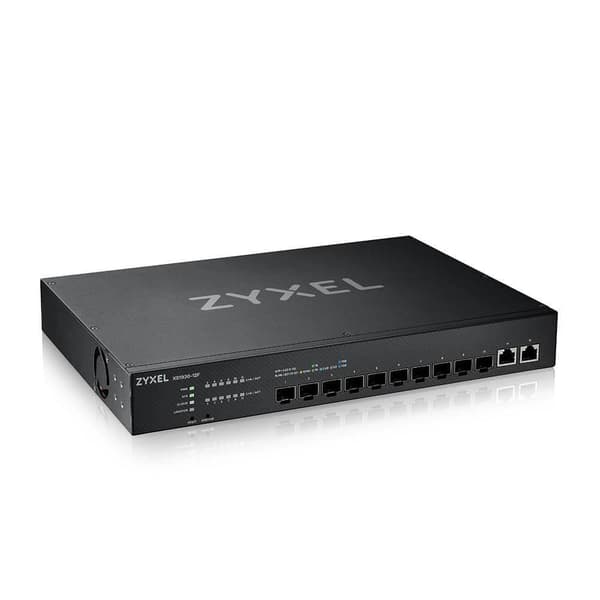 Zyxel | XS1930-12F | L2 | Fiber | 10x SFP+ Port | 10Gbit/s Svart