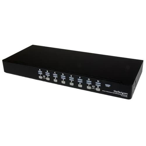 16 PORT 1U USB KVM SWITCH KIT/IN Sort