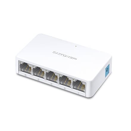 Mercusys 5-Port 10/100Mbps Desktop Switch Hvit