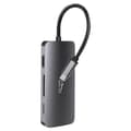 Miniatyrbillede 2 af 6: HUB USB-C 8 portów MT5044 3xUSB-A 3.0, 1xUSB-C PD, 1xRJ45, 1xHDMI 4K, 1xSD 1xMicro SD
