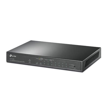 TP-LINK | 10-Port Gigabit Easy Smart Switch with 8-Port PoE+ | TL-SG1210MPE | Web managed | Desktop | Power supply type External | 60 month(s)