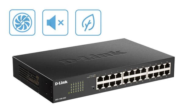 Przełącznik DGS-1100-24PV2 Switch 24GE PoE Sort