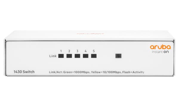 Przełącznik Switch ARUBA Instant On 1430 5x1GbE R8R44A