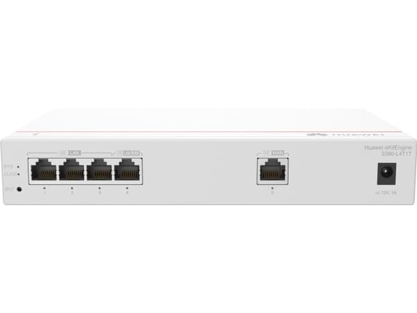 Huawei eKitEngine S380-L4T1T - Switch - Administrerad - 4 x 10/100/1000 - rackmonterbar
