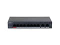 Miniatyrbild 4 av 5: Dahua DH-CS4010-8ET-110 - Switch - cloud managed - smart - 8 x 10/100 (PoE) + 2 x 10/100/1000 (upplänk) - skrivbordsmodell, väggmonterbar - High PoE