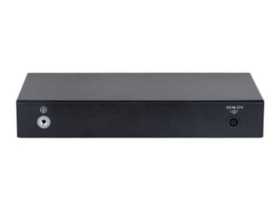Dahua DH-CS4010-8ET-110 - Switch - cloud managed - smart - 8 x 10/100 (PoE) + 2 x 10/100/1000 (upplänk) - skrivbordsmodell, väggmonterbar - High PoE
