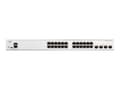 Miniatyrbild 3 av 5: Cisco Catalyst 1200-24T-4X - Switch - L3 - smart - 24 x 10/100/1000 + 4 x 10Gb Ethernet SFP+ - rackmonterbar