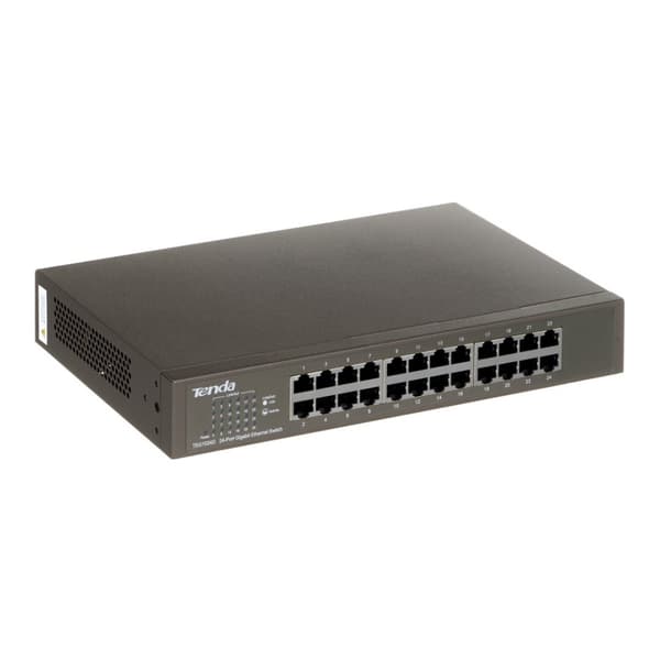 Tenda 24-porttinen Gigabit Ethernet Switch Unmanaged Blue Sininen