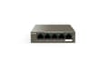 Miniatyrbillede 2 af 4: Tenda TEF1105P-4-63W-EU netværksswitch Fast Ethernet (10/100) Power over Ethernet (PoE) Sort