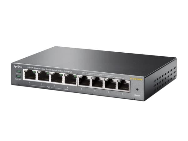 TP-Link 8-Port Gigabit Easy Smart Switch med 4-Port PoE