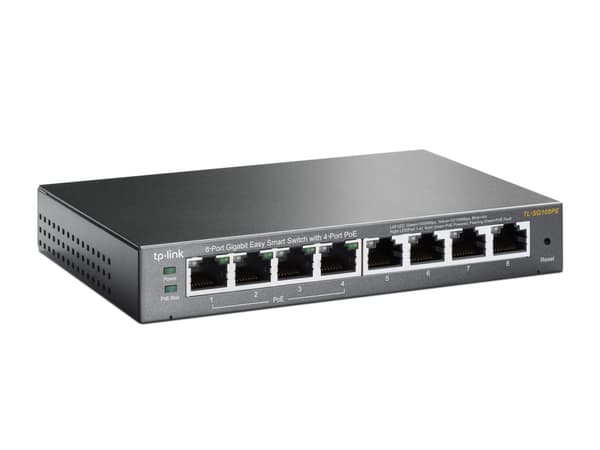 TP-Link 8-Port Gigabit Easy Smart Switch med 4-Port PoE