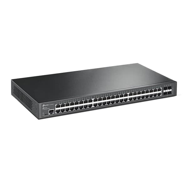 TP-Link JetStream 48-Port Gigabit L2 Managed Switch med 4 SFP-slots