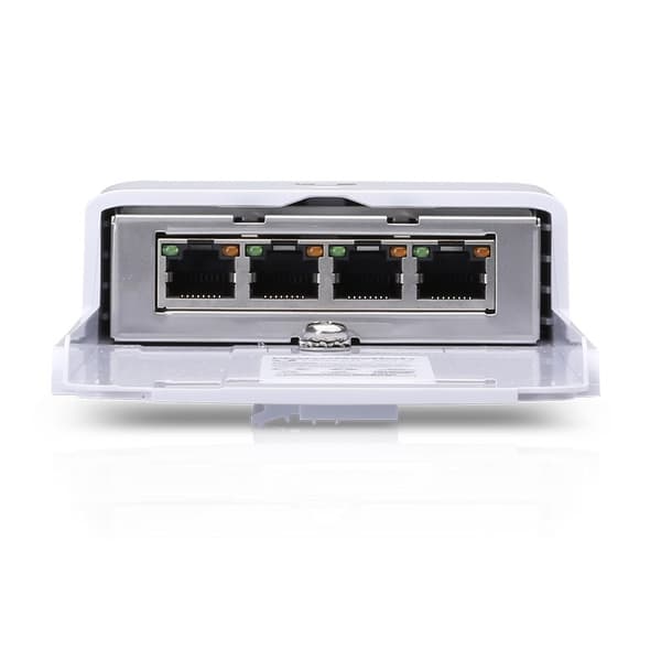 Ubiquiti NanoSwitch Gigabit Ethernet (10/100/1000) Power over Ethernet (PoE) Valkoinen