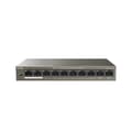 Miniatyrbild 1 av 3: Tenda TEF1110P-8-63W nätverksswitch Unmanaged Fast Ethernet (10/100) Power over Ethernet (PoE) Svart