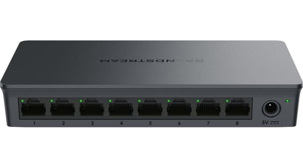 Grandstream GWN 7701 8xGbE ohanterad switch Svart