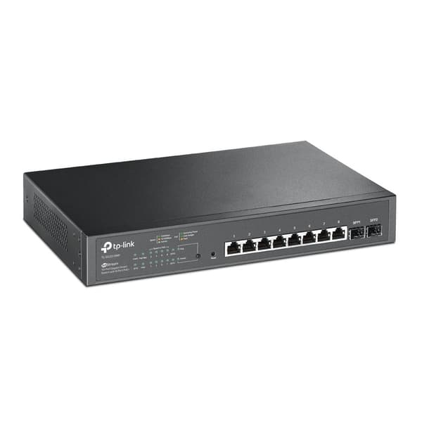TP-Link JetStream 10-Port Gigabit Smart PoE Switch med 8-Port PoE+