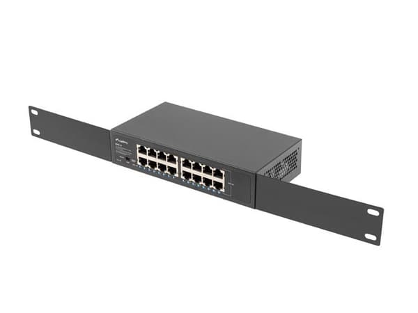 Lanberg Switch RSGE-16 Rack 10"/19" (16-portars 1 Gb)