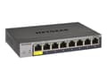Miniatyrbild 2 av 3: Switch - NETGEAR - GS108Tv3 - 8 portar RJ-45 - Gigabit Ethernet - Hanterad