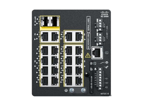 Cisco Catalyst IE3100, Hallittu, L2/L3, Gigabit Ethernet (10/100/1000), Telineasennus