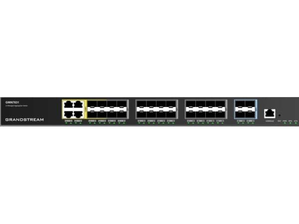 Grandstream Networks GWN7831, Hallittu, L3, Gigabit Ethernet (10/100/1000), Telineasennus