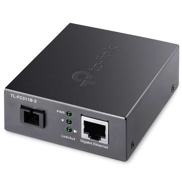 Tp-link Fiberoptisk Konverter Tl-fc311b-2 Sort