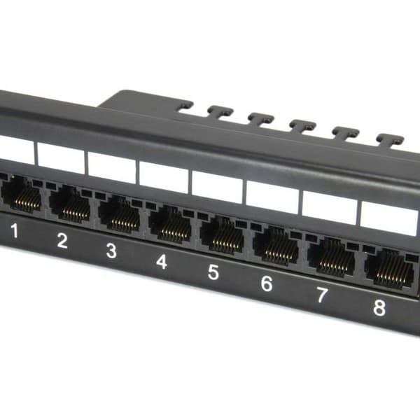 Equip Patch Panel Cat 6 24 Havne Sort