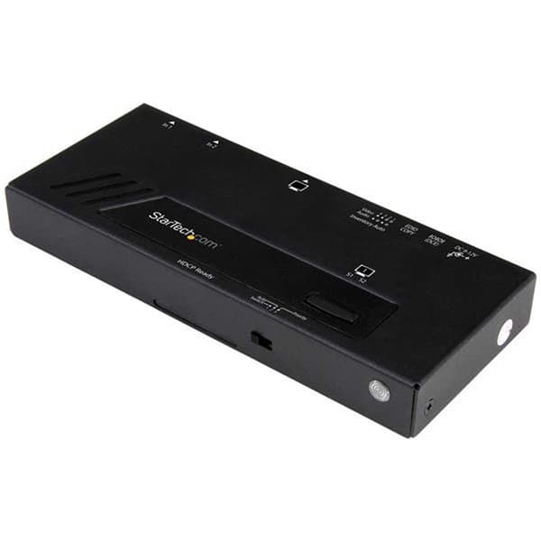 Startech Automatic Selector 2xhdmi 4k Svart