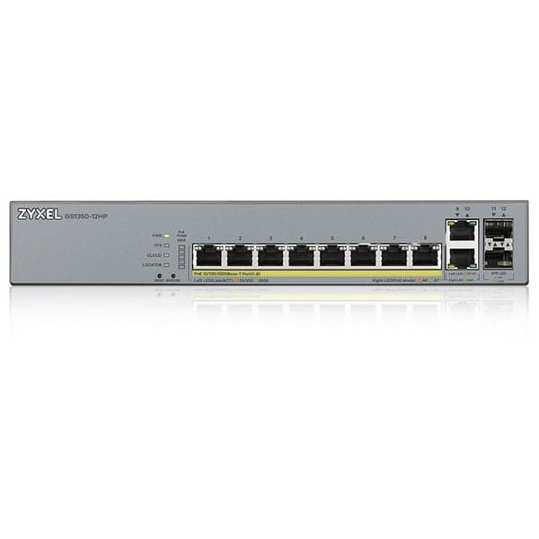 Zyxel Hamnstyrd Switch Cctv 12 Svart