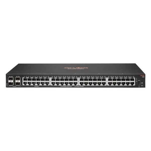 Hpe Omstillingsbord Aruba 6100 48g 4sfp+ 52 Havne Sort Sort