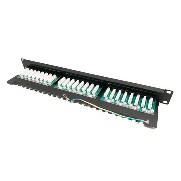 Euroconnex Patch Panel 0032 Cat6 1u 19´´ 24p Sort