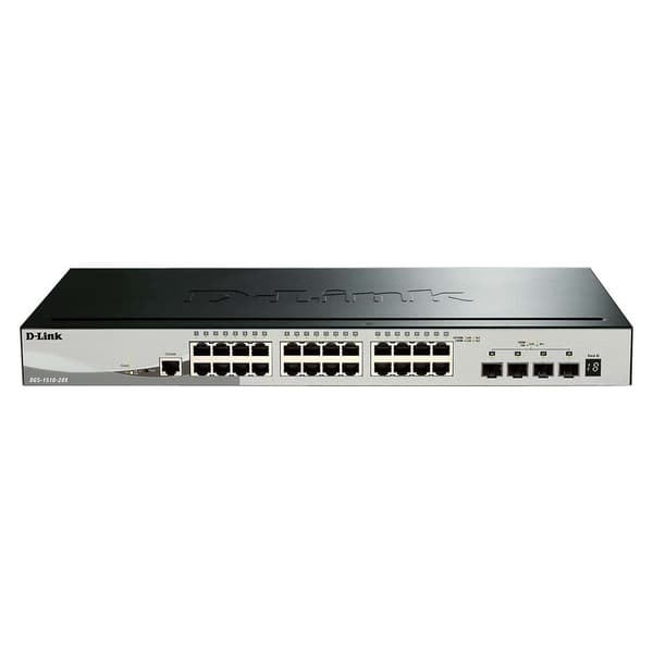 D-link Switch Dgs-1510-28x/e Svart