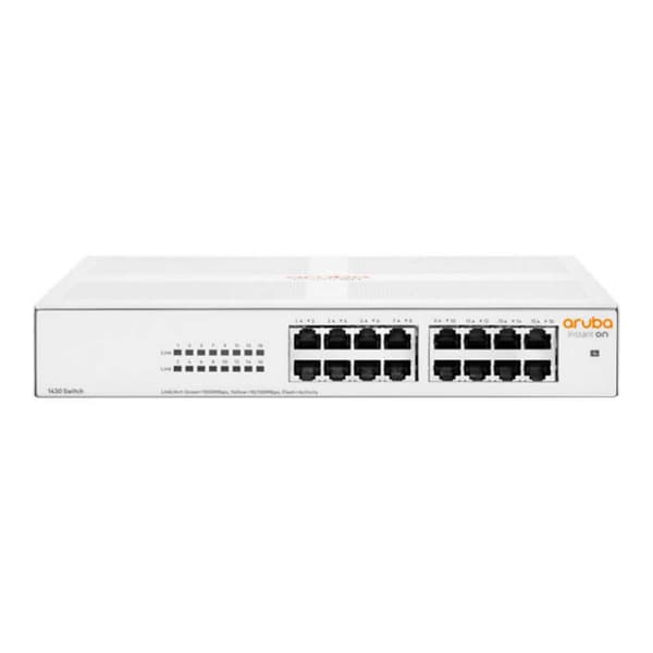 Hpe Switch Ion 1430 16g Sort Hvid