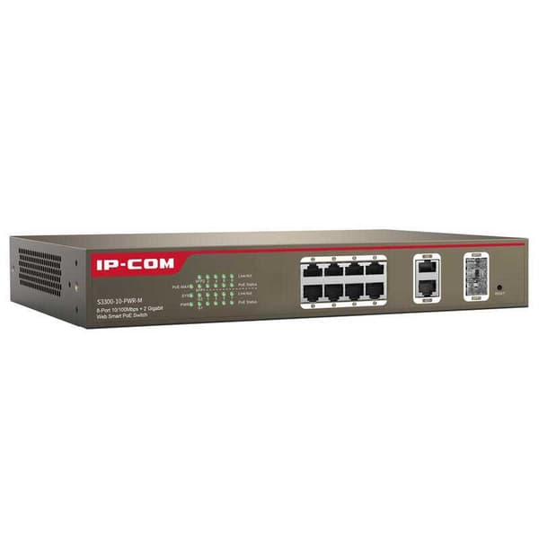 Ip-com Ports Switch S3300-10-pwr-m 8 Guld