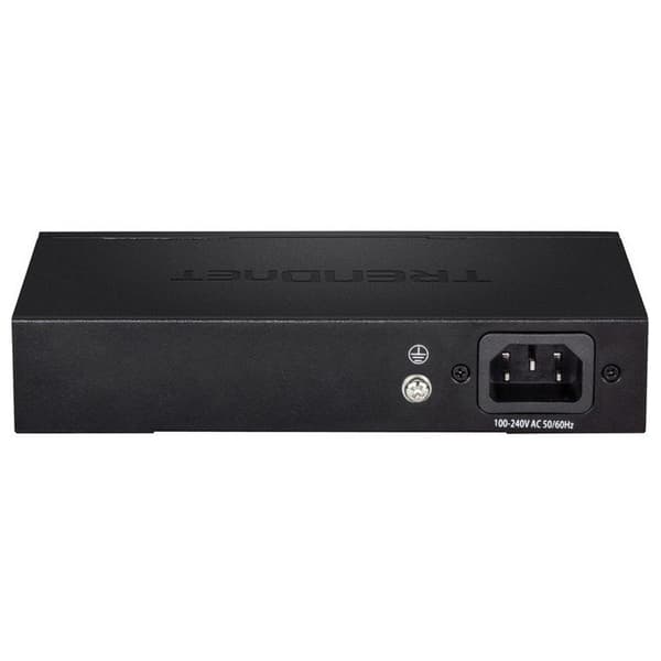 Trendnet 5 Port Power Over Ethernet 40w Switch Sort
