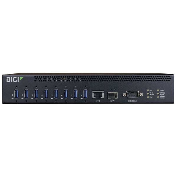Digi International Inc. Kontakt Aw08-g300 8 Havne Sort