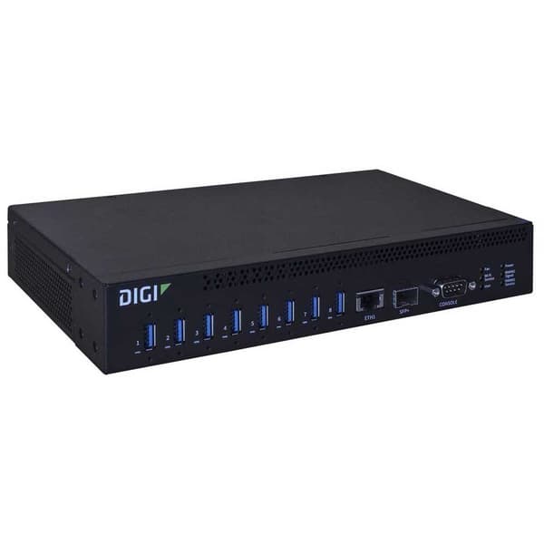 Digi International Inc. Kontakt Aw08-g300 8 Havne Sort