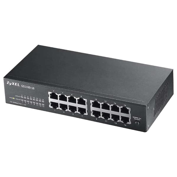 Zyxel Kontakt Gs1100-16-eu0103f Sort