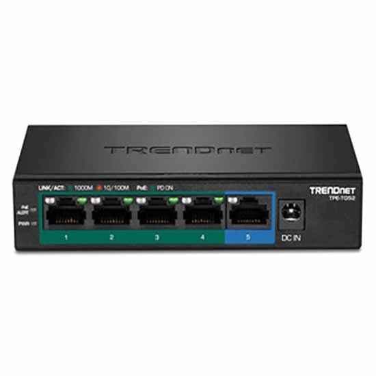 Trendnet Port Switch Tpe-tg52 5 32w Svart