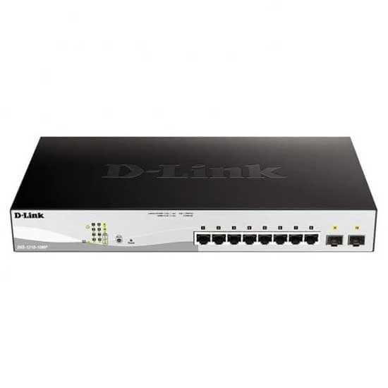 D-link Switch Dgs-1210-10mp Silver