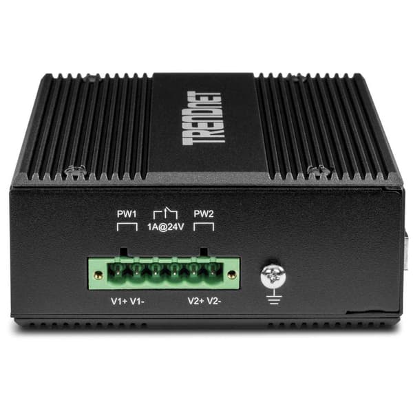 Trendnet 6-port Hardened Industrial Musta