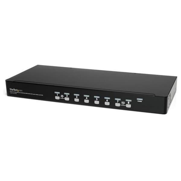 Startech Switch Kvm 8-port Musta