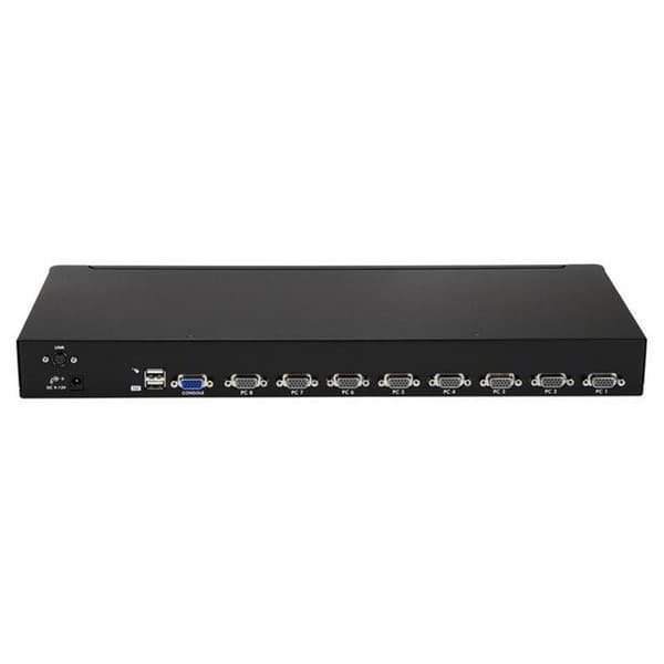 Startech Switch Kvm 8-port Musta Svart