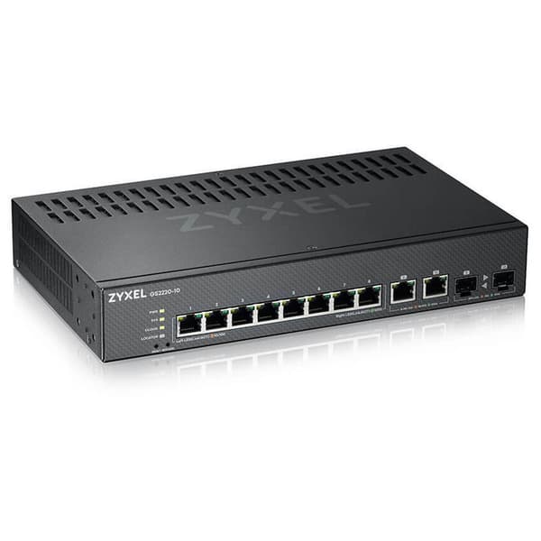 Zyxel Havn Gbe L2 8 Sort