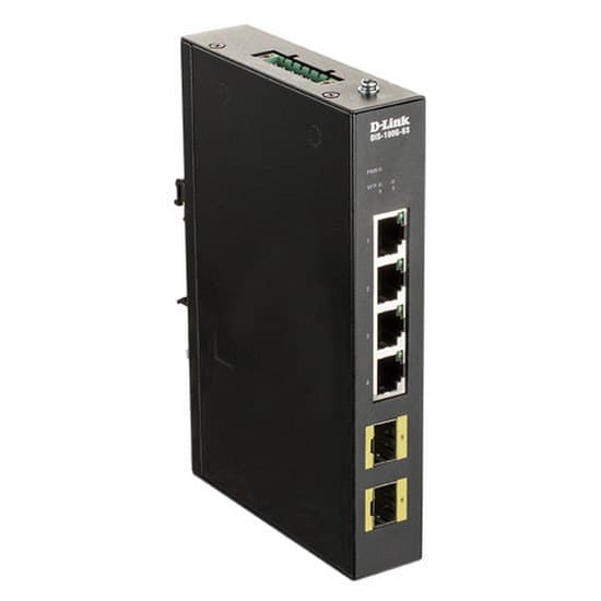 D-link Dis-100g-6s Musta musta