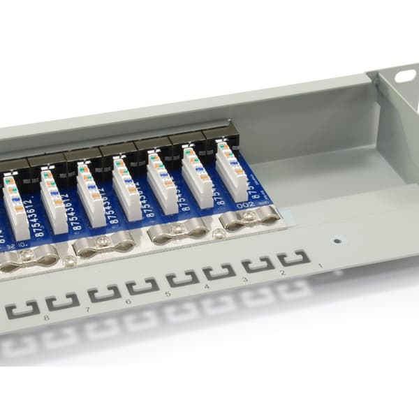 Equip Beskyttet Patchpanel Cat 6 16 Havne Hvid