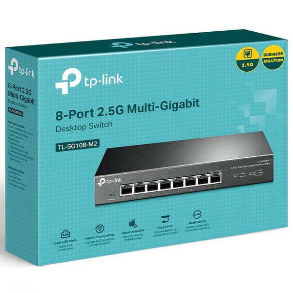 Tp-link Vaihtaa Tl-sg108-m2 Musta