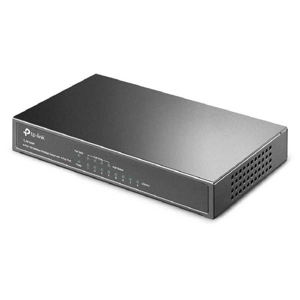 Tp-link Växla Tl-sf1008p 10100 8-port 10/100 Svart