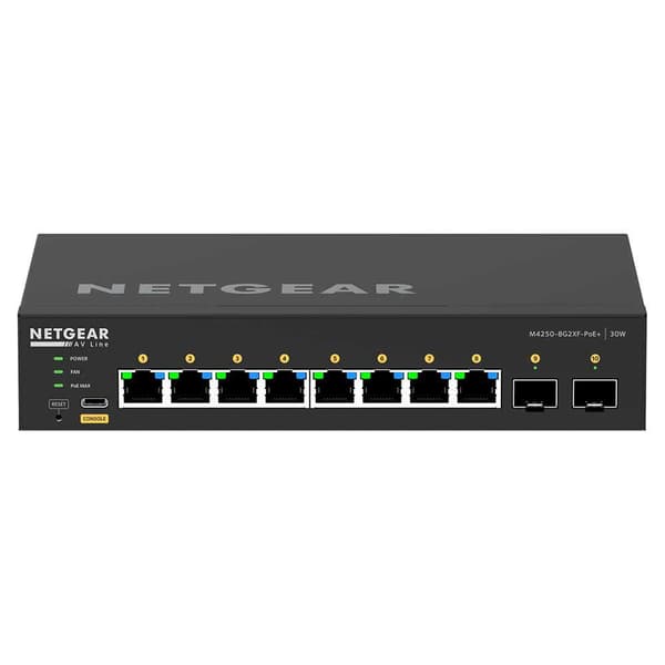 Netgear Kontakt Av Line M4250-8g2xf L3 1u Søvfarvet