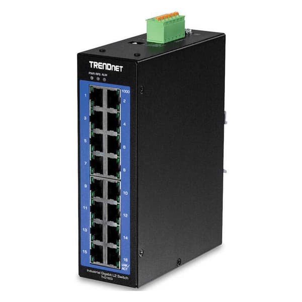 Trendnet Port Switch Gb L2 Mgd Din-rail 16 Durchsichtig