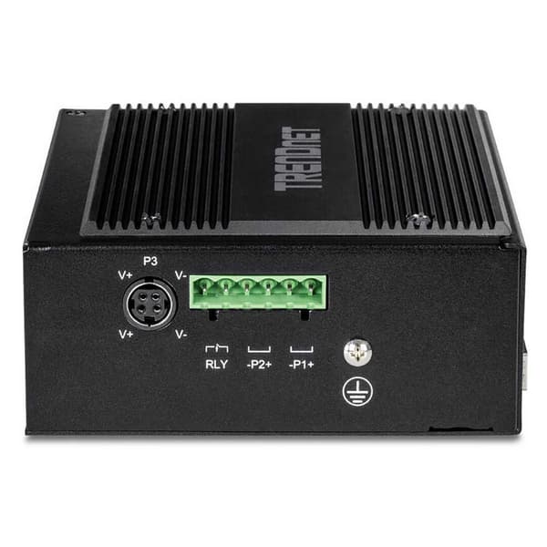 Trendnet Port Industriel Switch Gigabit 10 Sort